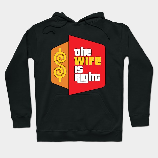 The Wife Is Right Parody Hoodie by RuthlessMasculinity